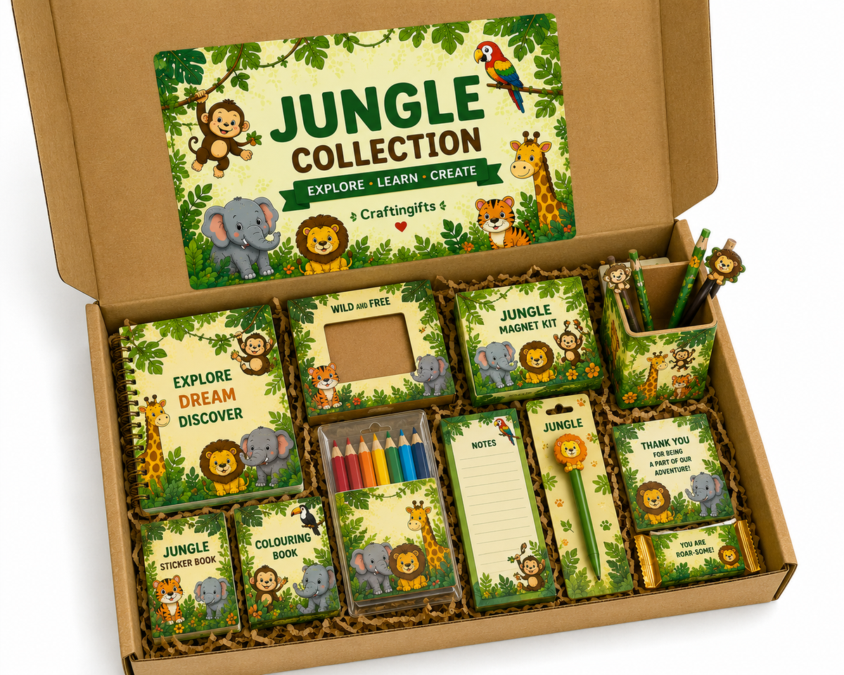 ๐ฟ Jungle Theme Celebration Box