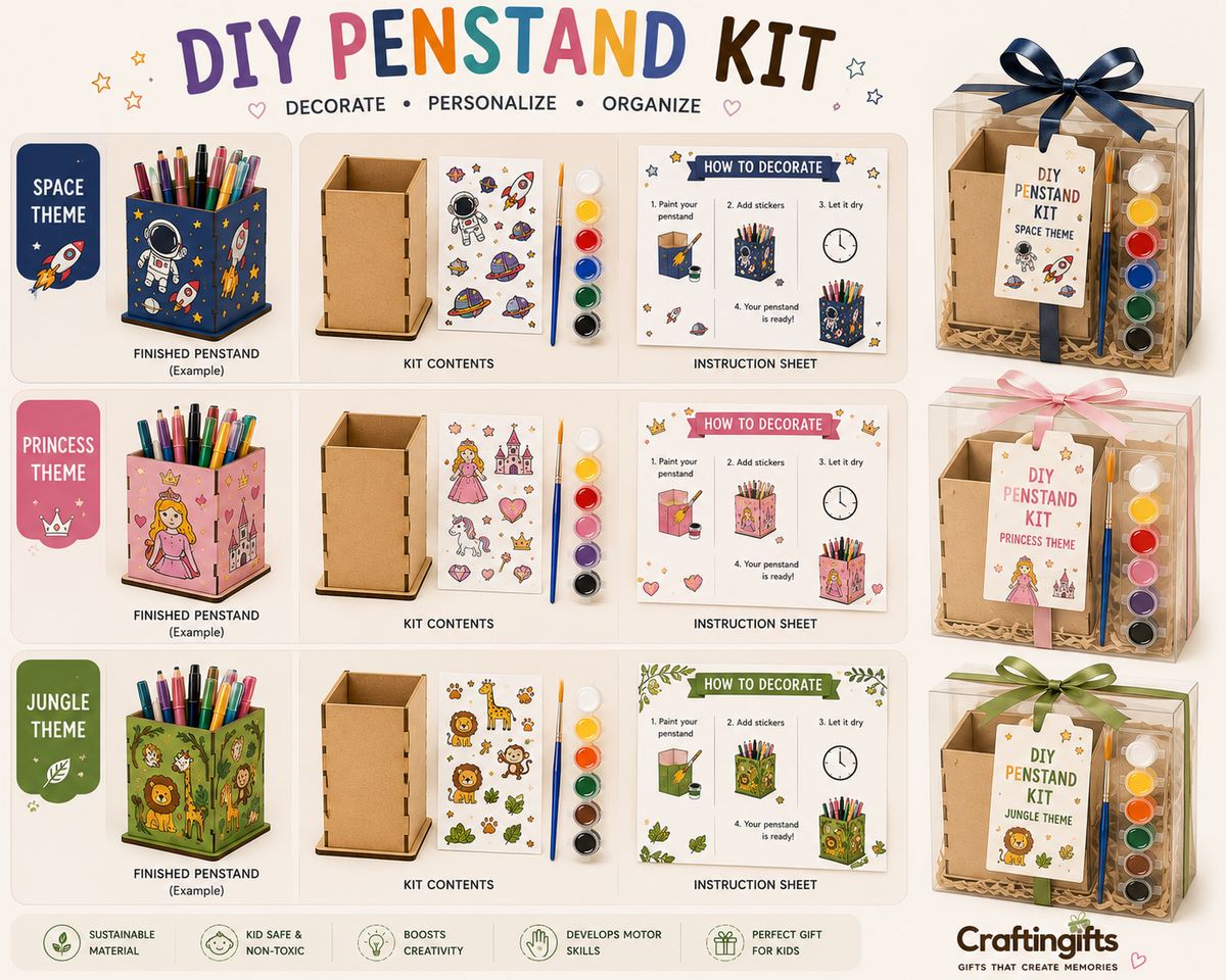 DIY Pen Stand Painting Kit