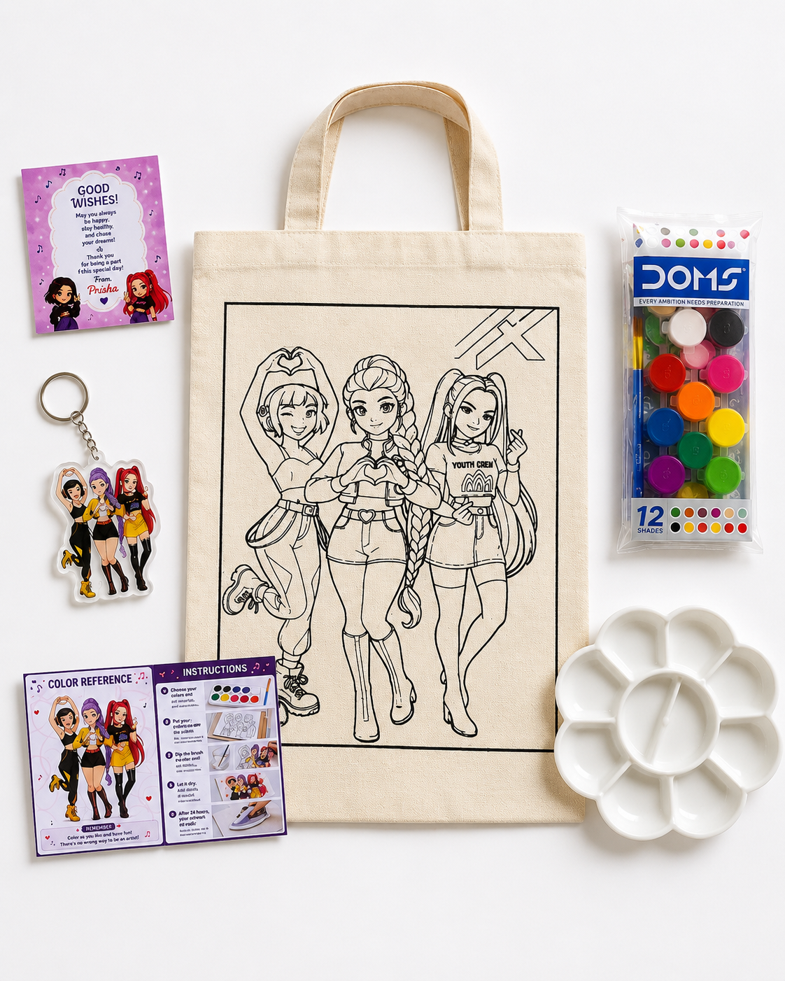 DIY Canvas Bag Painting Kit