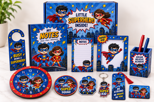 🦸 Superhero Theme Celebration Box