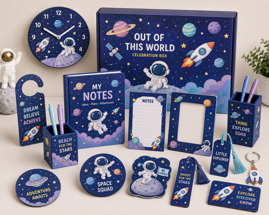 🚀 Space Theme Celebration Box