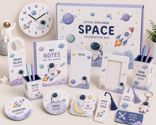 🚀 Space Theme Celebration Box