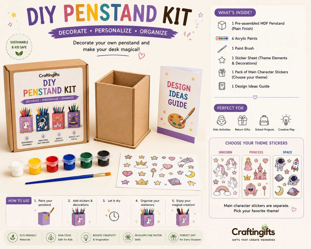 DIY Pen Stand Painting Kit