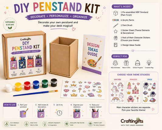 DIY Pen Stand Painting Kit
