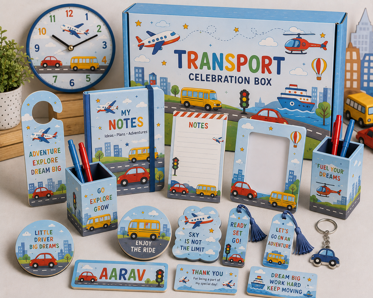 Transport Theme Celebration Box