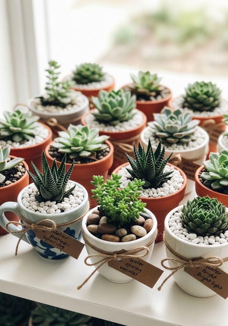 Mini Succulent Gift Set