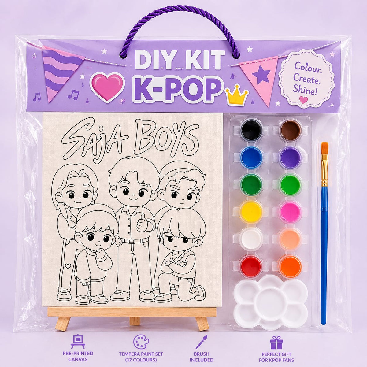 DIY Canvas Painting Kit